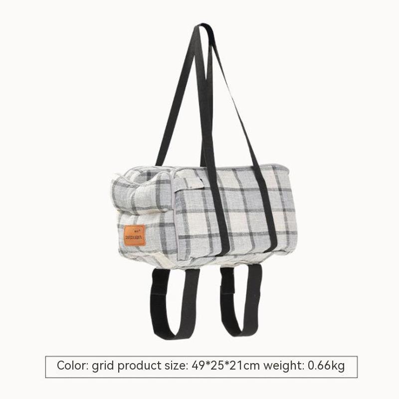 Car Central Control Pet Bags For Travel Breathable - pawvon
