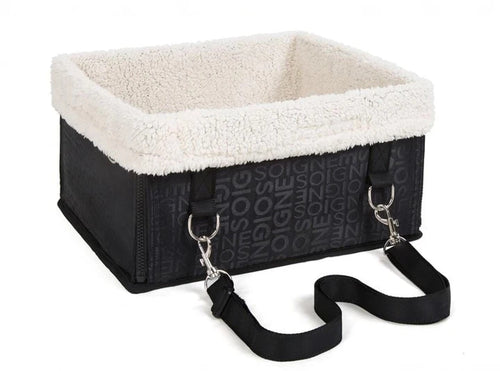 Luxury Pet Heightening Car Seat Portable Waterproof Foldable Dog Frame - pawvon
