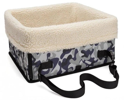 Luxury Pet Heightening Car Seat Portable Waterproof Foldable Dog Frame - pawvon