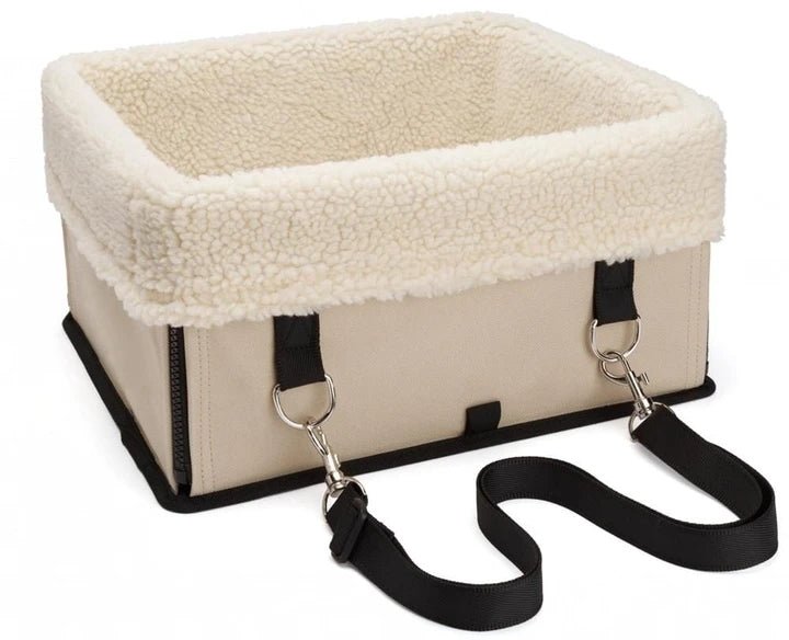 Luxury Pet Heightening Car Seat Portable Waterproof Foldable Dog Frame - pawvon