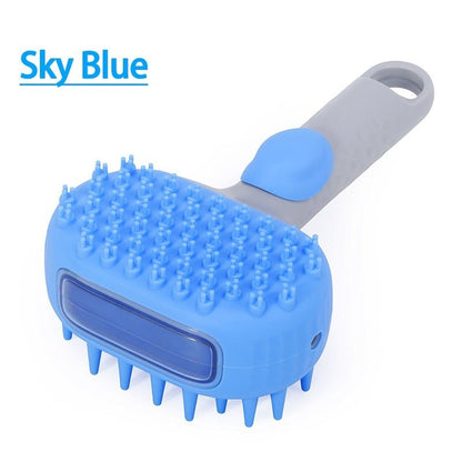 Pet Shower Brush Dog Bath Float Hair Cleaning - pawvon