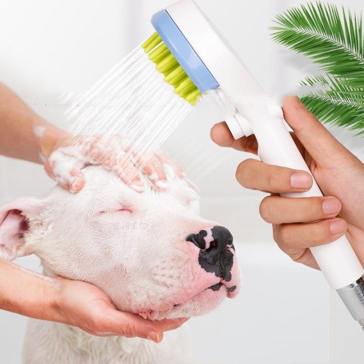 Pet Cleaning Tool Cat And Dog Massage Comb Bath Brush Shower Head - pawvon