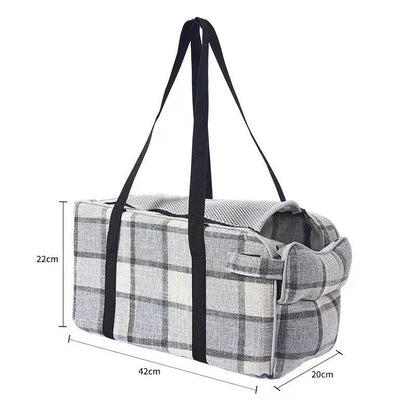 Car Central Control Pet Bags For Travel Breathable - pawvon