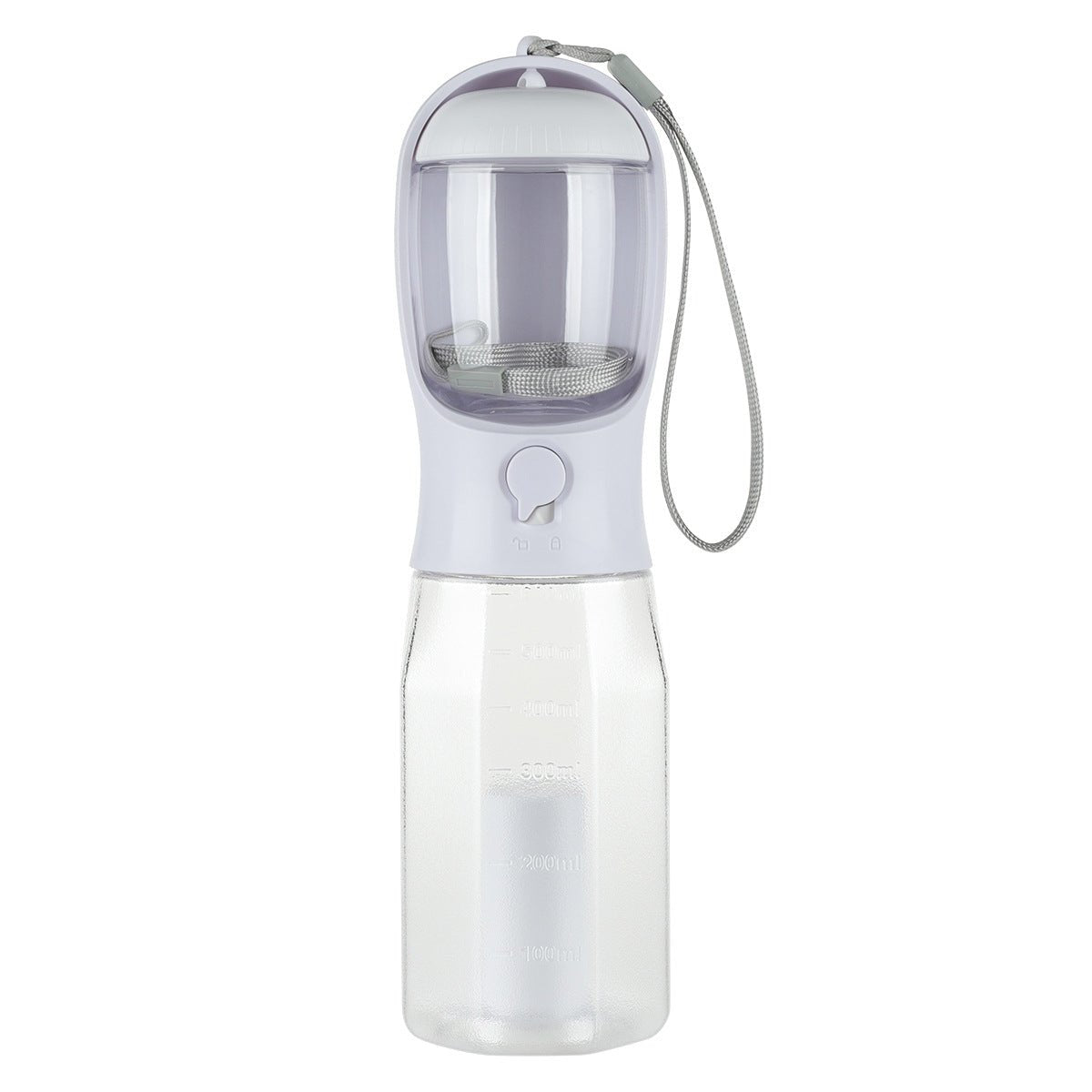 3-in-1 Pet Water Bottle — leak-proof, with food feeder & poop dispenser. Perfect for walks & travel! - pawvon