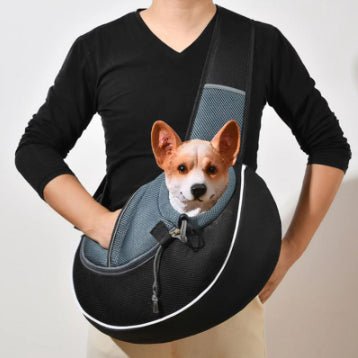 Carrying Pets Bag Women Outdoor Portable Crossbody Bag For Dogs Cats Pet Products - pawvon