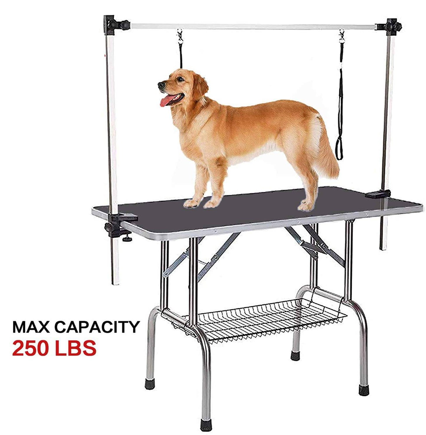 Portable Professional Dog Pet Grooming Table Adjustable Heavy Duty - pawvon
