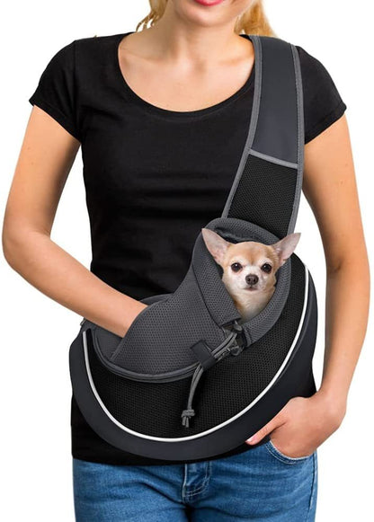 Carrying Pets Bag Women Outdoor Portable Crossbody Bag For Dogs Cats Pet Products - pawvon