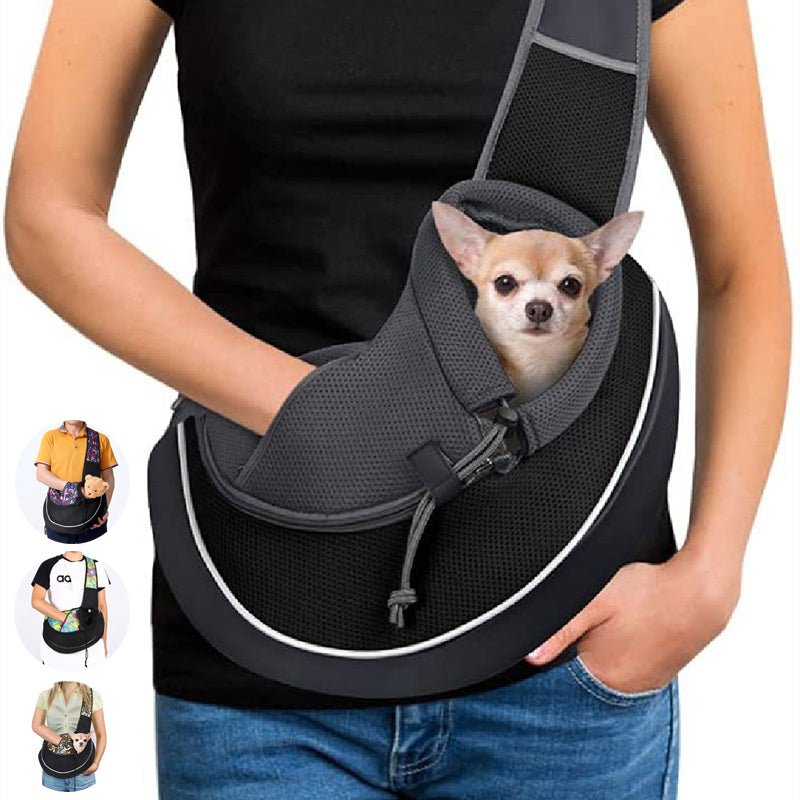 Carrying Pets Bag Women Outdoor Portable Crossbody Bag For Dogs Cats Pet Products - pawvon