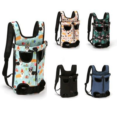 Pet Chest Bag Adjustable Front Carrier for Small Dogs and Cats Travel Bag - pawvon