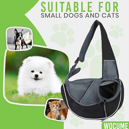 Carrying Pets Bag Women Outdoor Portable Crossbody Bag For Dogs Cats Pet Products - pawvon