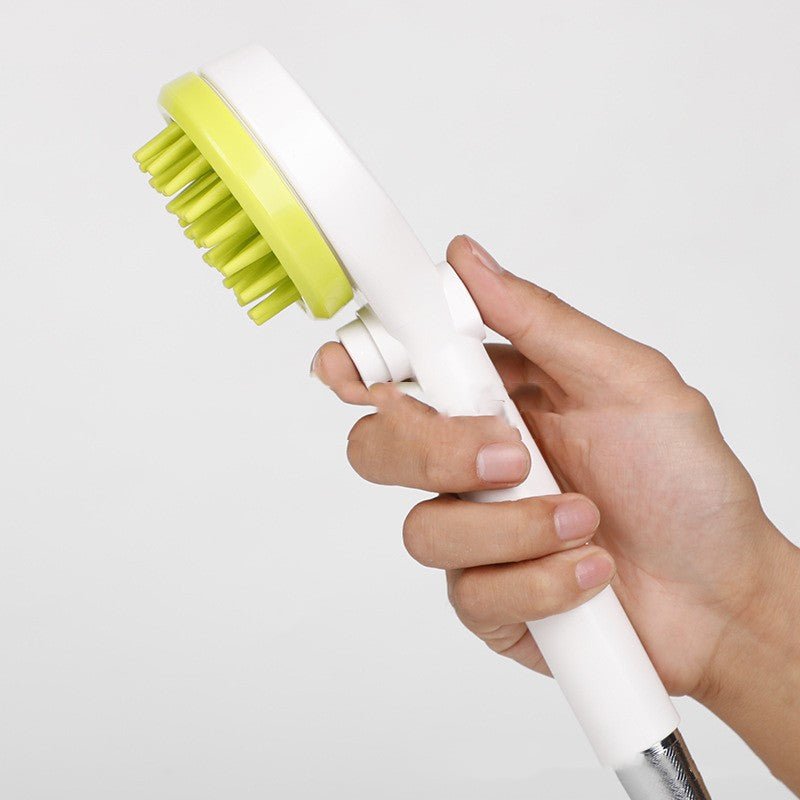 Pet Cleaning Tool Cat And Dog Massage Comb Bath Brush Shower Head - pawvon