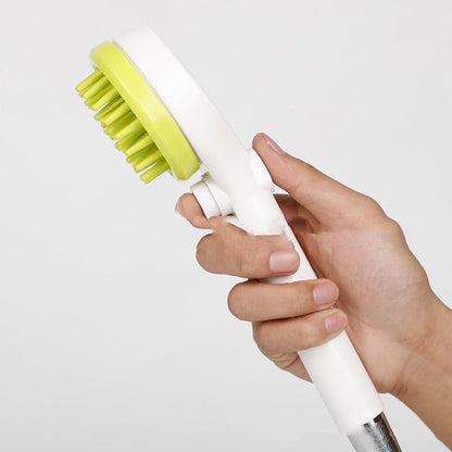 Pet Cleaning Tool Cat And Dog Massage Comb Bath Brush Shower Head - pawvon