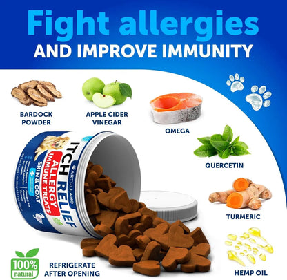 Probiotic Chews for Dogs – Gut Health & Digestive Support (180 Count) - pawvon