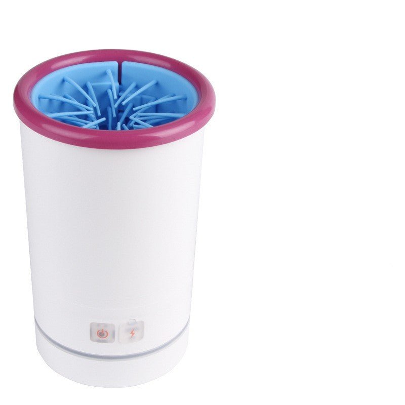 Automatic Dog Paw Cleaner Cup – Portable Foot Washer for Easy Mud & Dirt Removal - pawvon