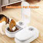 Smart Automatic Pet Feeder for Cats & Dogs with Timer and Stainless Steel Bowl - pawvon